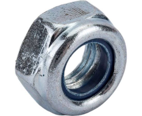 Гайка со стопорным кольцом МЕТАЛЛСЕРВИС M8, DIN 985, цинк, 50 шт. 1239403 