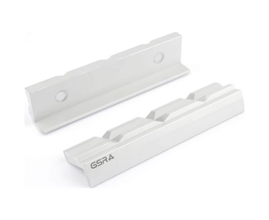 Губки для тисков Al призма с магнитом 2 шт, 125 мм GSR B00909125 