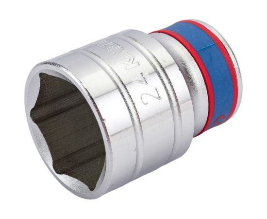 Торцевая стандартная шестигранная головка 1/2"", 24мм KING TONY 433524M 