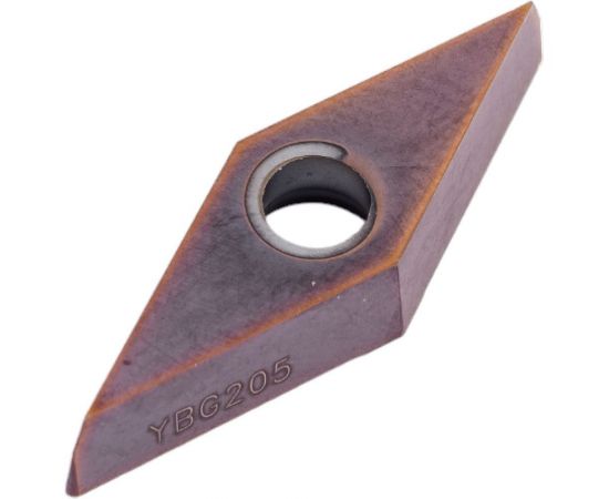 Пластина твердосплавная 10 шт ZCC-CT VCMT160404-EM YBG205 