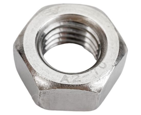 Гайка из нержавеющей стали DINFIX DIN 934, А2, М12, 10 шт. 00-00002087 