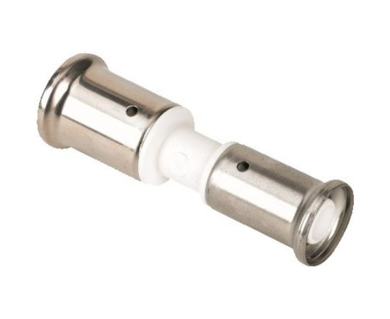 Переходная муфта HENCO ПВДФ пресс, белая, 26x20 16PKW-2620 