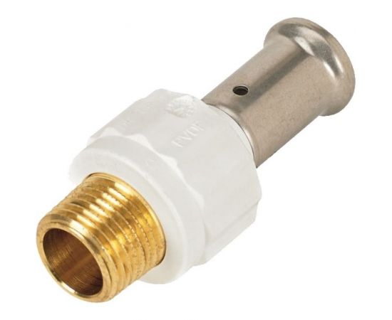 Муфта HENCO НР, ПВДФ пресс, белая, 26x3/4"" 17PKW-2605 