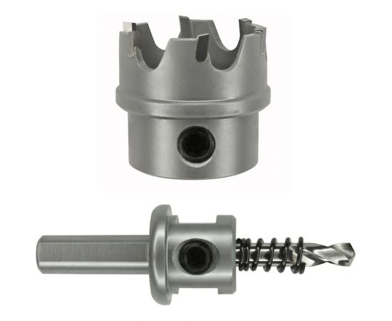 Коронка по металлу HM (50х12 мм; хвостовик 10 мм; комплект) D.BOR HS-HM-12-050-T – изображение 2