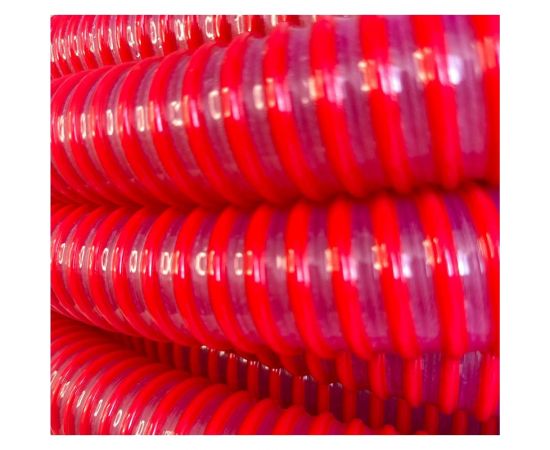 Напорно-всасывающий морозостойкий шланг ПВХ, 7 атм НОВЭМ Снегирь 38мм 10м – изображение 4