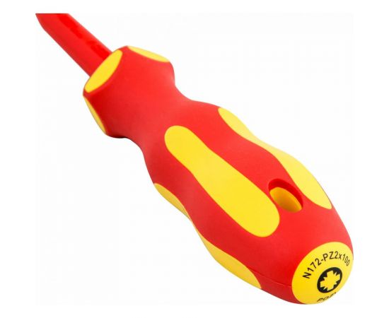 Крестовая отвертка NORGAU VDE N172- PZ2x100 Slim 067074220 – изображение 3