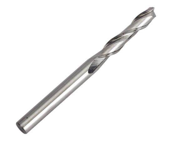 Фреза спиральная двухзаходная (3.175х17х42 мм; хв-к 3.175 мм) N2LX3.17 DJTOL 599 – изображение 4