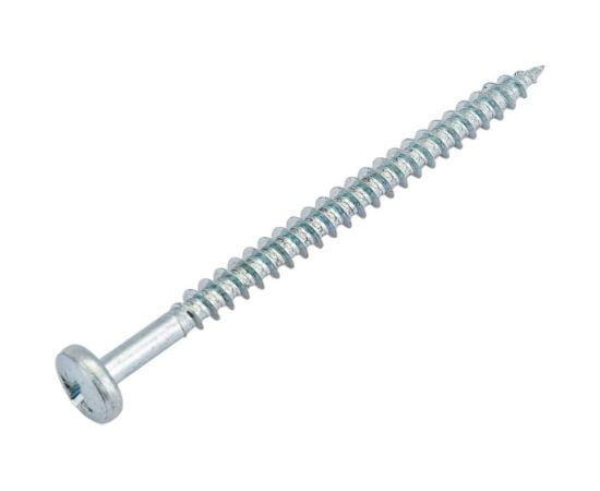 Универсальный шуруп ЕВРОПАРТНЕР полукруглая головка, zn, 5x70 4 шт. 14 1211 1 – изображение 5