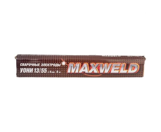 Электроды УОНИ 13/55 (4 мм; 5 кг) MAXWELD UONI45 – изображение 4