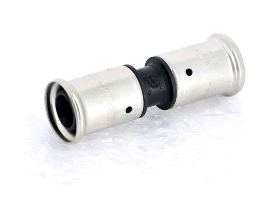 Муфта Henco ПВДФ пресс белая, 20x20 HE 15PKW-2020 – изображение 4