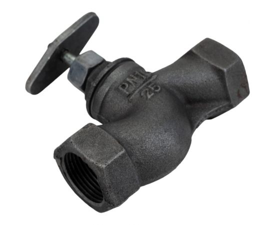 Запорный клапан DN.ru 15кч18п1 Ду25 Ру16 чугунный муфтовый D090-00235 – изображение 4