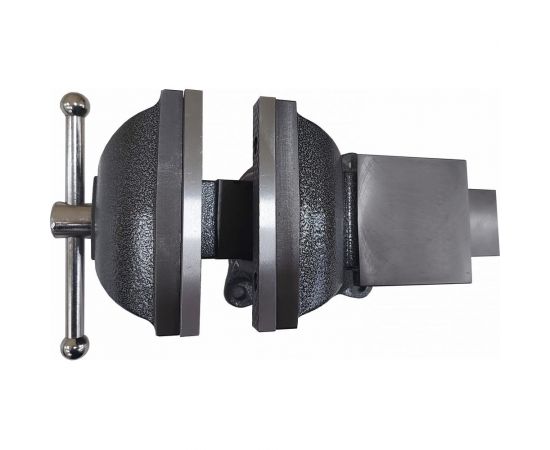 Слесарные тиски GRIFF 200 мм, серия PRO, поворотные, стальные, с наковальней g164032 – изображение 3