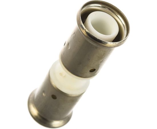 Муфта Henco ПВДФ пресс белая, 20x20 HE 15PKW-2020 – изображение 3