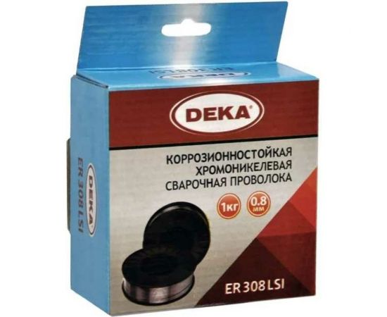 Проволока нержавеющая ER308LSi (0.8 мм; 5 кг) DEKA СТ000001743 – изображение 3