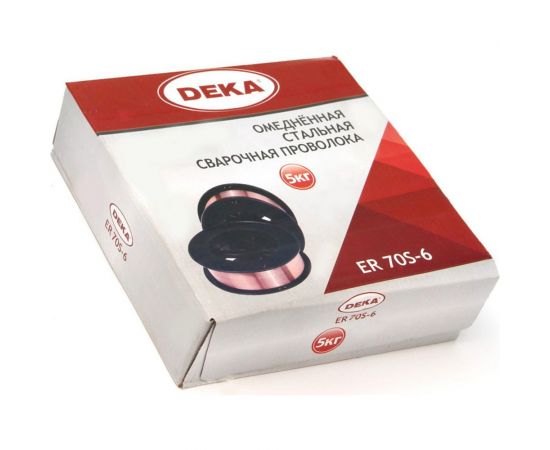 Проволока омедненная ER70S-6 (1.2 мм; 5 кг) DEKA СТ000001713 – изображение 2