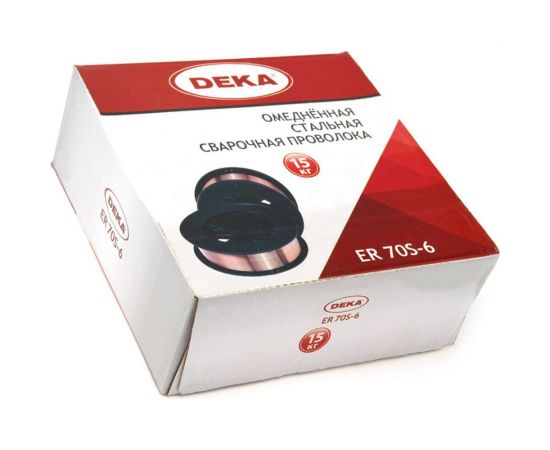 Проволока омедненная ER70S-6 (1 мм; 15 кг) DEKA СТ000001716 – изображение 3