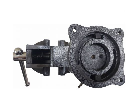 Слесарные тиски GRIFF 200 мм, серия PRO, поворотные, стальные, с наковальней g164032 – изображение 2