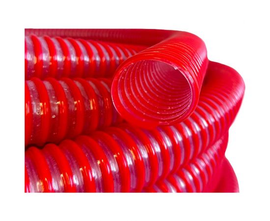 Напорно-всасывающий морозостойкий шланг ПВХ, 7 атм НОВЭМ Снегирь 38мм 10м – изображение 3