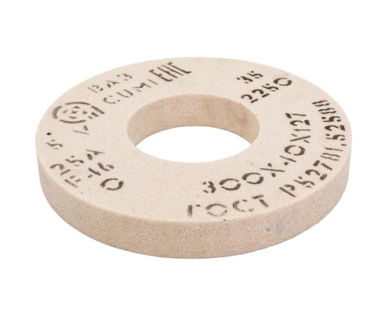 Круг шлифовальный 1 (300х40х127 мм; 25 А; 40СТ F46 O/P/Q) Волжский абразивный завод 007564 – изображение 2