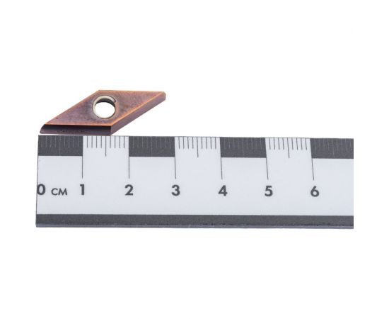 Пластина твердосплавная 10 шт ZCC-CT VCMT160404-EM YBG205 – изображение 2