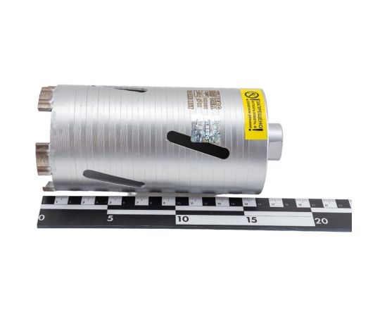 Коронка алмазная по бетону Laser Deep Drill (82х150 мм) Hilberg HD382 – изображение 2