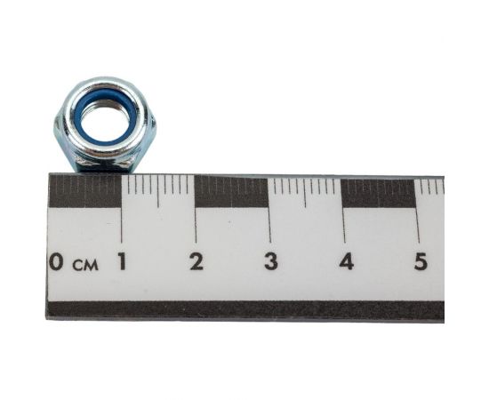 Самоконтрящаяся гайка Tech-Krep DIN 985, цинк, М8 500шт. 125201 – изображение 2