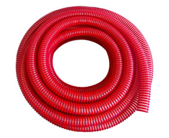 Напорно-всасывающий морозостойкий шланг ПВХ, 7 атм НОВЭМ Снегирь 38мм 10м – изображение 2