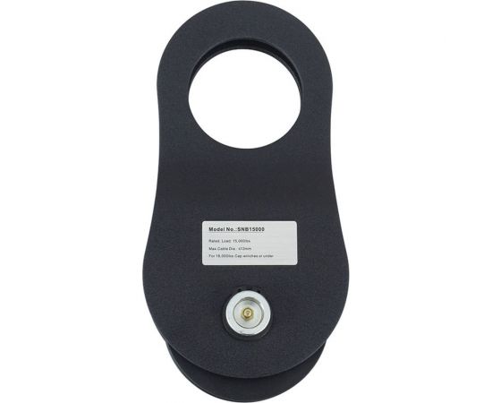 Блок усиления (полиспаст) для синтетического троса Runva 15000 lbs (7 тонн) SNB15000 – изображение 3