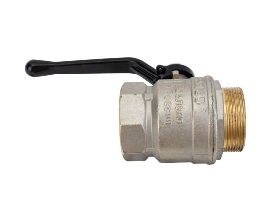 Шаровой кран LD Pride латунь никель Ду50 Ру25 ВР/НР 007-8004 – изображение 2