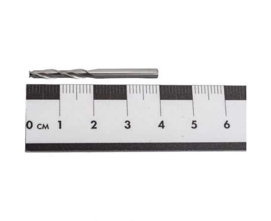 Фреза спиральная двухзаходная (3.175х17х42 мм; хв-к 3.175 мм) N2LX3.17 DJTOL 599 – изображение 5