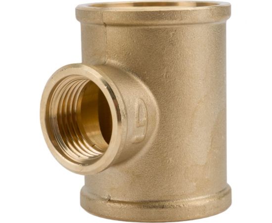 Тройник LD PRIDE 1 - 1/2 - 1 вн/вн/вн, латунь, 25-15-25 552125 – изображение 5