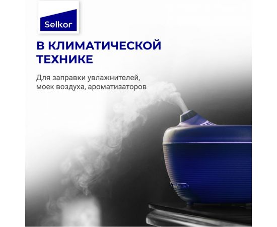Вода дистиллированная 1 л Selkor 19220 – изображение 3