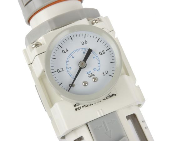 Фильтр-масловлагоотделитель с манометром и регулятором давления HEAVY DUTY 1/2" Optimus AW4000-04 – изображение 7