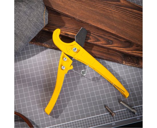 Труборез DELI dl350033 для пластиковых труб 33 мм, сталь 65mn, тефлоновое покрытие 118719 – изображение 7