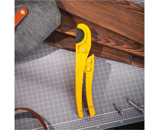 Труборез DELI dl350033 для пластиковых труб 33 мм, сталь 65mn, тефлоновое покрытие 118719 – изображение 8