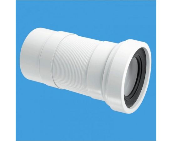 Гофра для унитаза McAlpine 1м, с глад. окончанием MRWC-F33P 