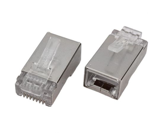 Экранированный разъем RJ-45 (8P8C) PROCONNECT под витую пару, FTP категория 5e, 5шт 05-1023-9 
