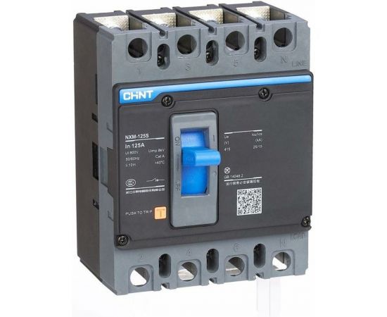Автоматический выключатель CHINT 3п 100А 25кА NXM-125S (R) 131362 