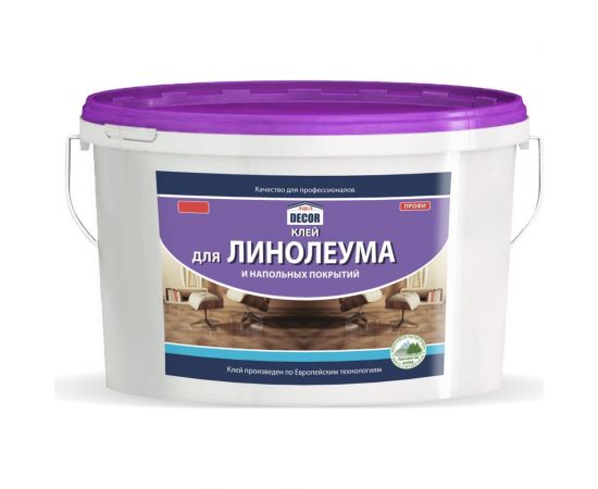 Клей для линолеума и напольных покрытий AQUADECOR (14 кг; 1 шт) УТ-00000313 