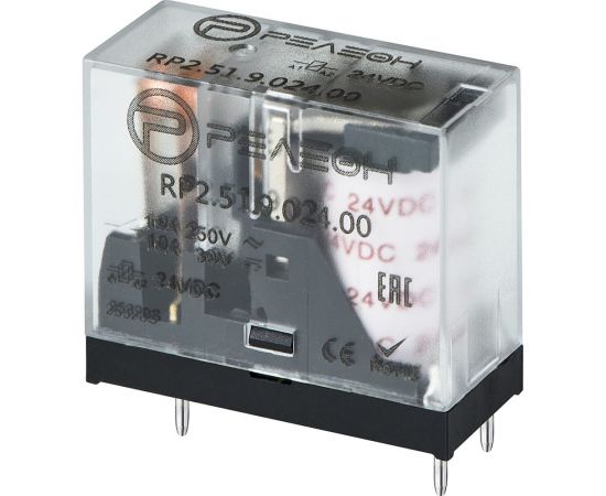 Промежуточное реле Релеон, 1 перекидной контакт 10А ;=24В DC; RP251902400 