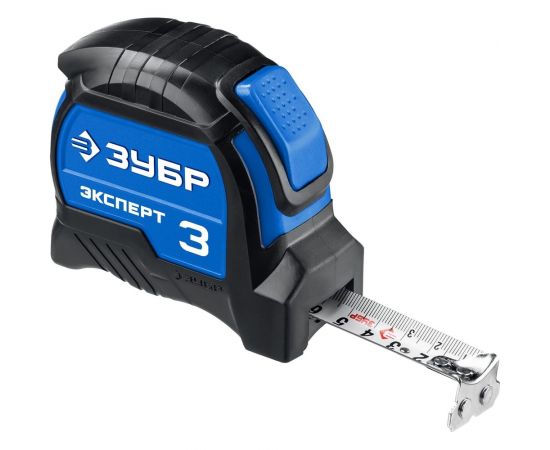 Рулетка с автостопом ЗУБР Профессионал 3м/16мм 3 4057-03-16_z02 34057-03-16_z02 