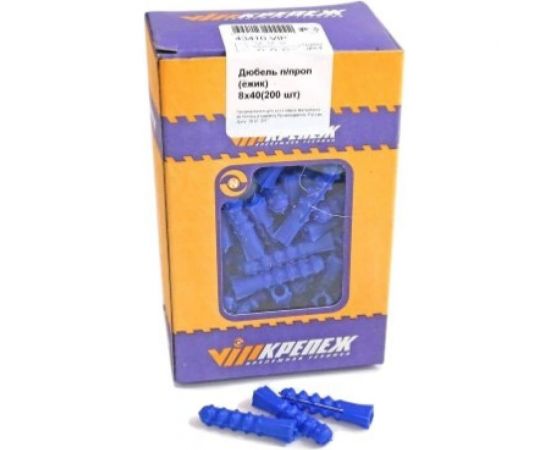 Дюбель ёжик VIPкрепеж п/проп, 200 штук 43410 VIP 