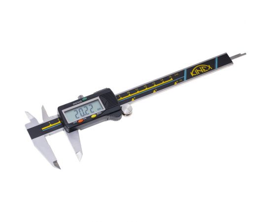 Электронный штангенциркуль Kinex 150/40 мм, 0,01 мм 6040-02-150 