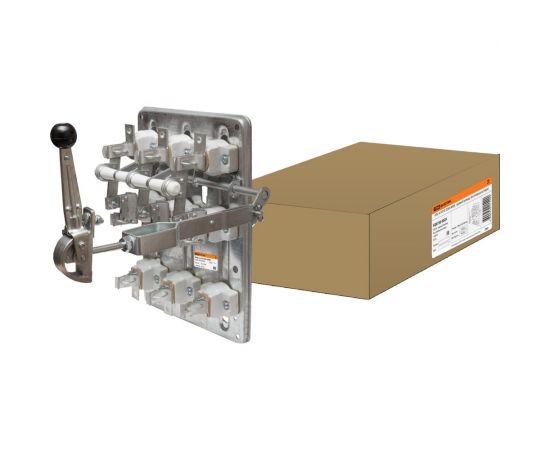 Рубильник TDM РПС-4/1П У3 400А, правый привод, без плавких вставок SQ0730-0029 