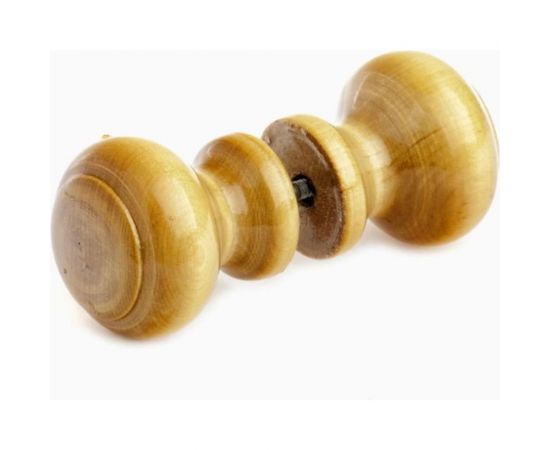 Деревянная ручка-кнопка Ликон Классика лак, светлая 6091 