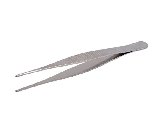 Прямой пинцет MOS нержавеющий 125 мм 67437М 