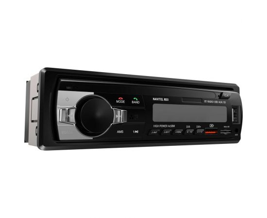 Автомагнитола NAVITEL 4x50 вт, 7 цветов подсветки, bluetooth, usb, aux, fm radio мр3 RD3 – изображение 2
