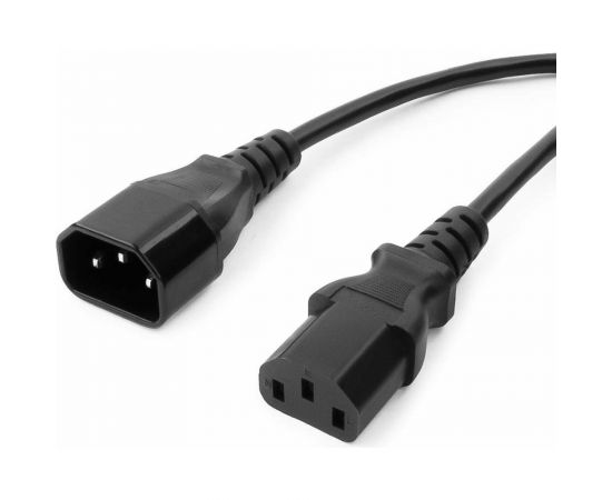 Кабель питания Cablexpert системный блок-монитор 5м C13-C14 VDE 10А черный PC-189-VDE-5M – изображение 3
