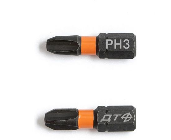 Бита ударная (2 шт; PH3х25 мм; 1/4"") Дело Техники 793302 – изображение 3