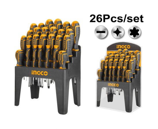 Набор отверток INGCO 26 шт INDUSTRIAL HKSD2628 – изображение 2